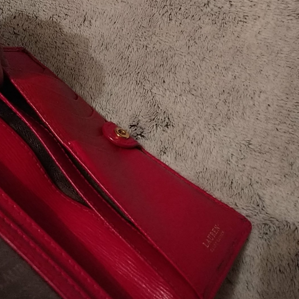 Authentic Ralph Ralph Lauren red vinyl - Picture 8 of 12